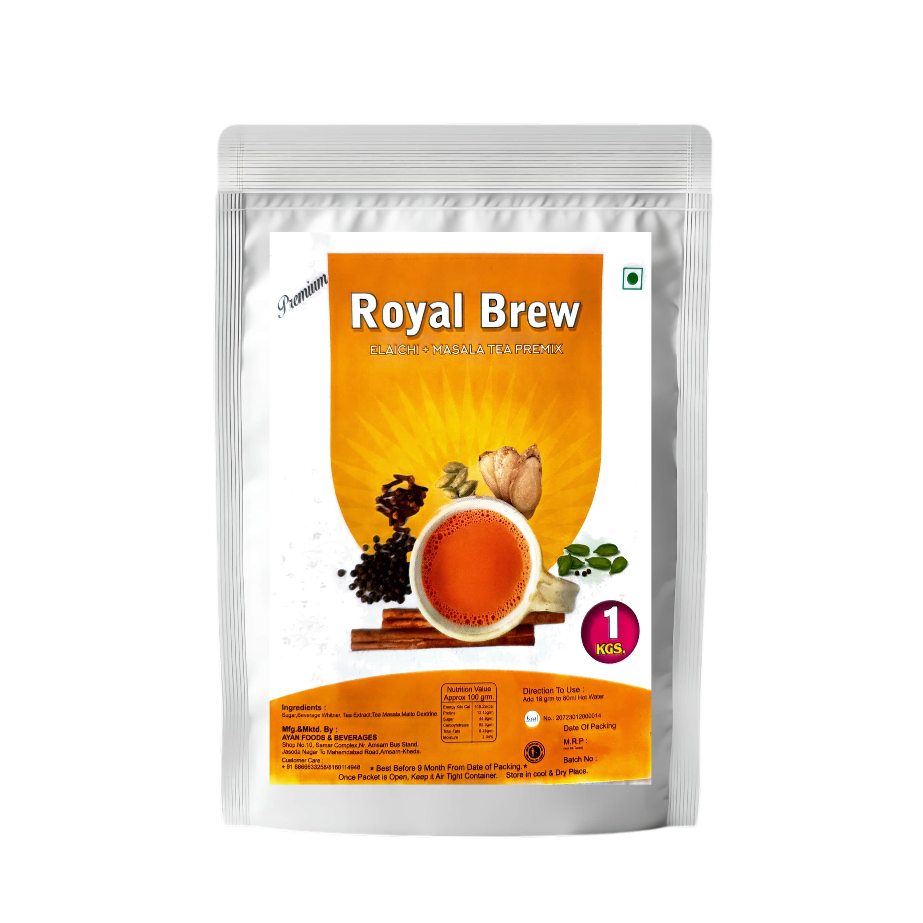 Instant Elaichi + Masala Tea Premix