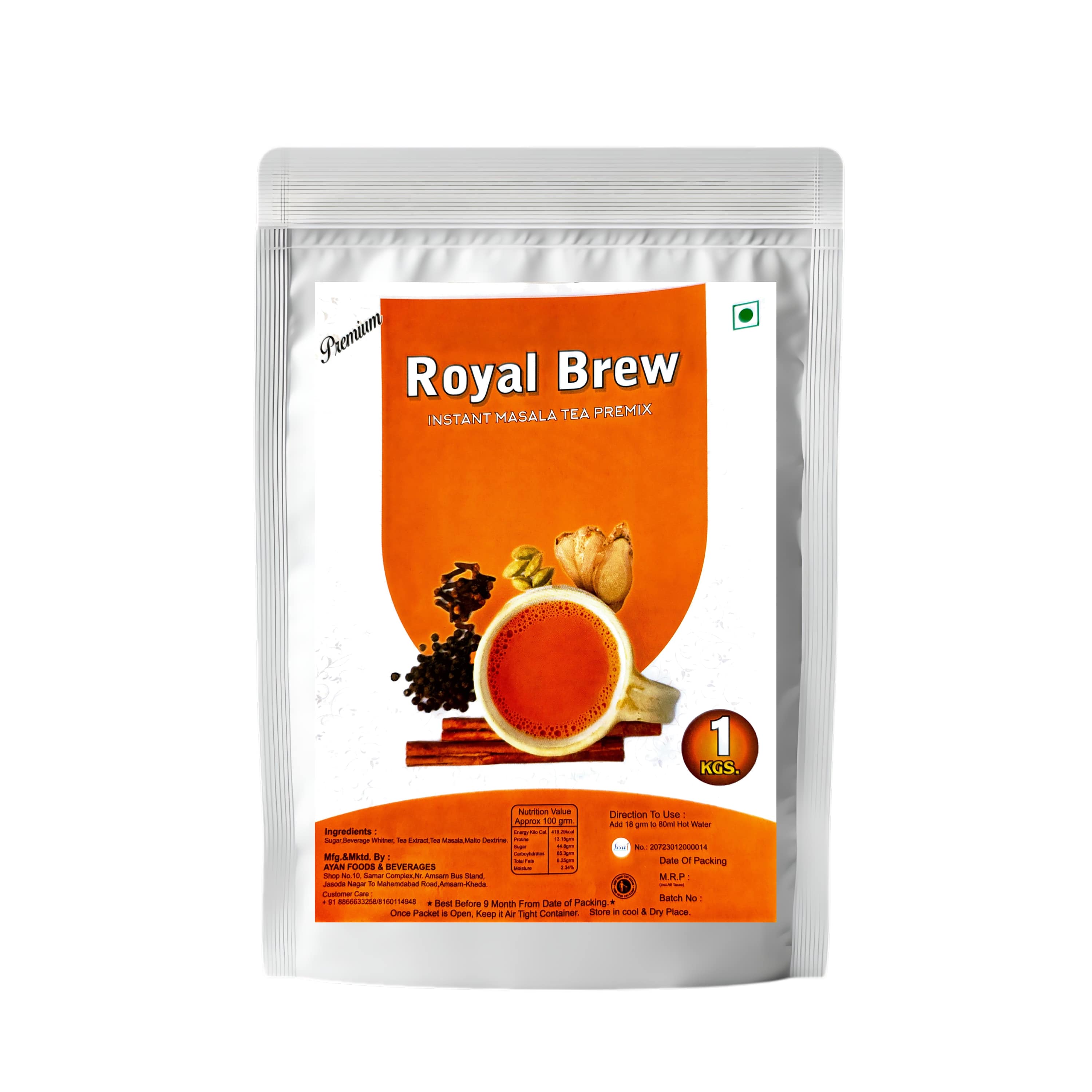 Instant Masala Tea Premix